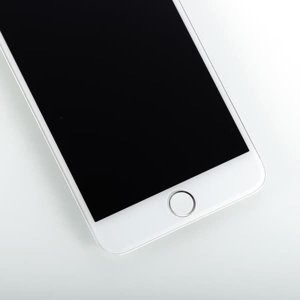 LCD-SKÄRM MONTERAD + För IPHONE 6 Plus 5.5\" + PEKSKÄRM + HEMKAMERA + VIT RAM