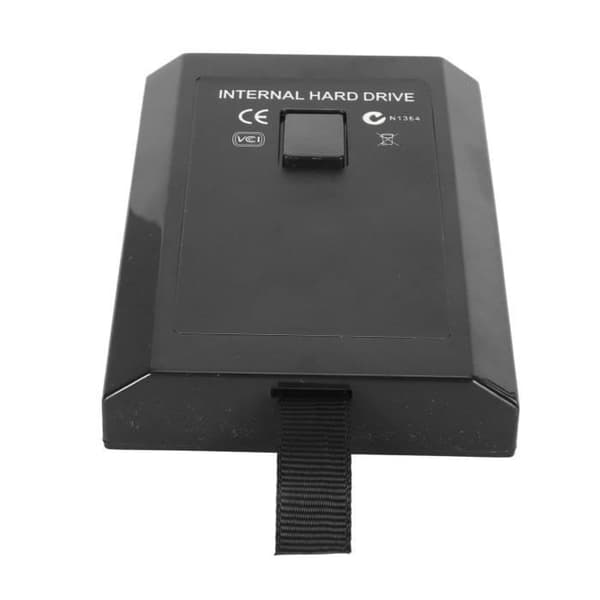 Intern harddisk-kabinet til Xbox 360 Slim - Erstatnings-HDD-skal - Sort - Xbox 360