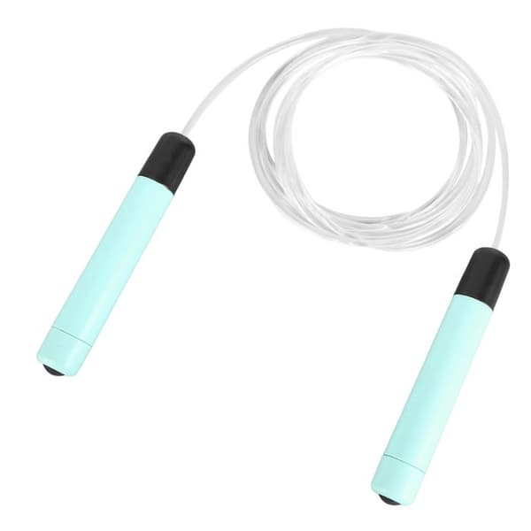 LED Hopprep – Fluorescerande Fiberoptik – Rolig Nattlig Träning – Grön