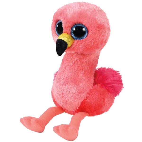 TY Beanie Boos Gilda Pink Flamingo multicoloured