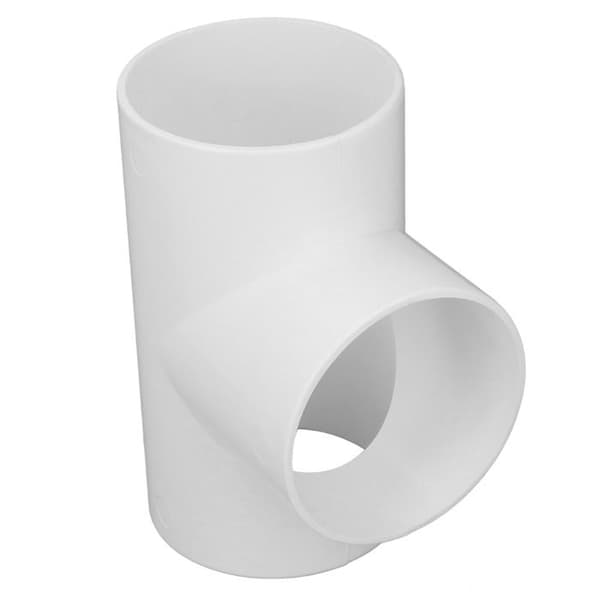 PVC T-fitting – Ø150 mm – Tredobbelt vandtæt forbindelse – til køkken og værksted