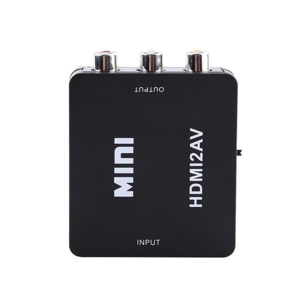RCA Kompositt CVBS HDMI til RCA Audio Video Adapter HD-konverteringsboksbryter