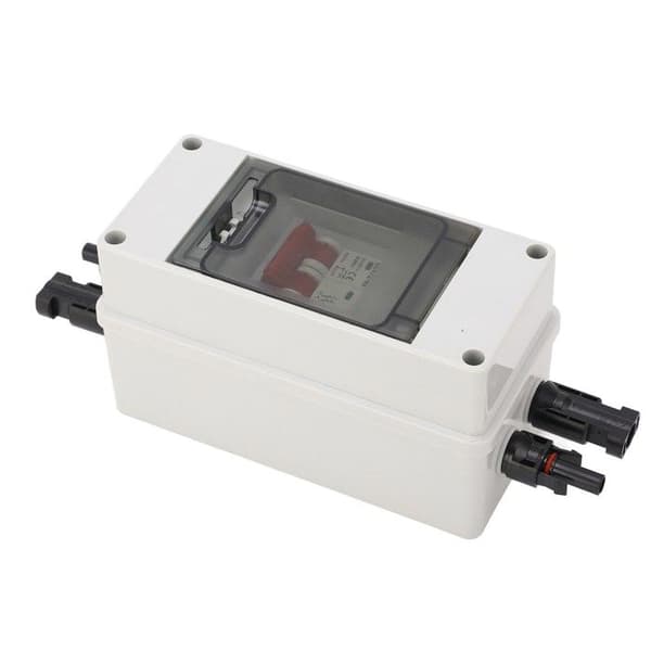 Mini solcelleafbryder med IP65 vandtæt fordelerboks, DC500V 16A PV-afbryder