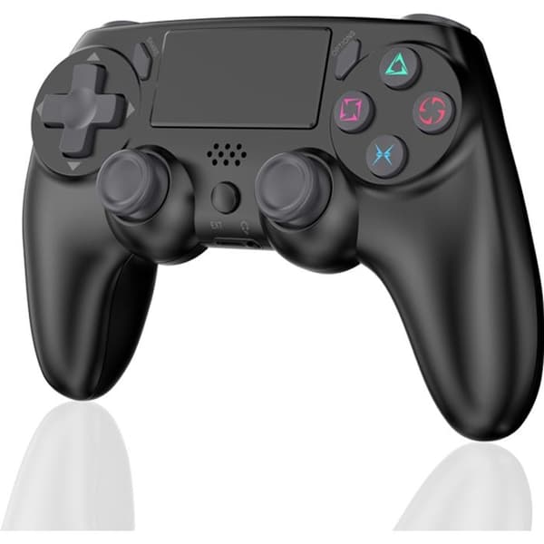 Trådlös handkontroll kompatibel med PS4 - Svart