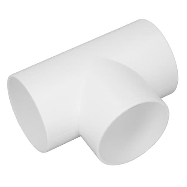 PVC T-fitting – Ø150 mm – Tredobbelt vandtæt forbindelse – til køkken og værksted