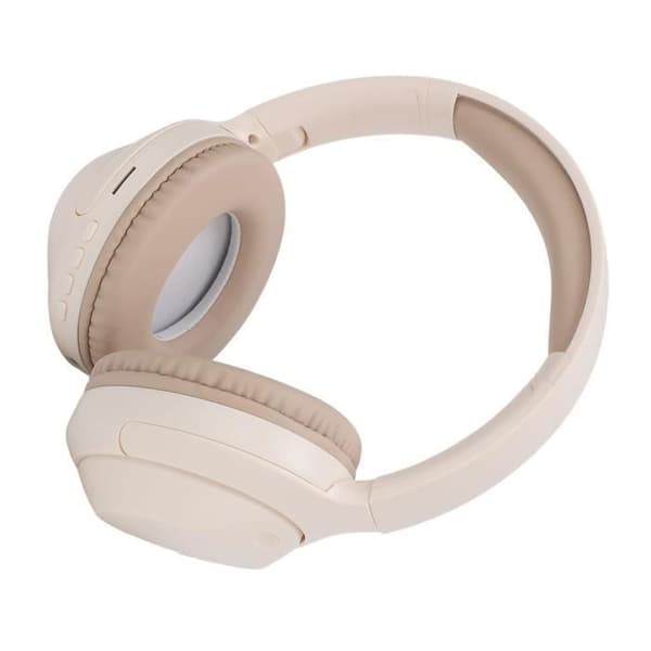 OMABETA Trådlösa Bluetooth-hörlurar, On-Ear Bluetooth-hörlurar, Lång speltid, Djup bas, Khaki