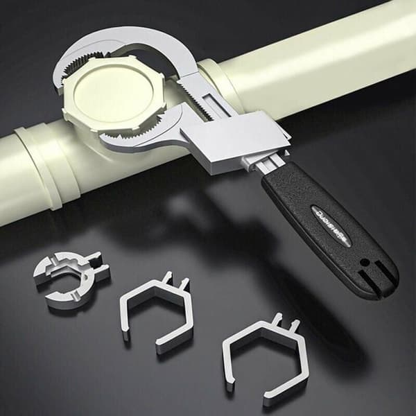 Multifunktionel skruenøgle - 80 mm - Aluminiumslegering - Opbevaringsboks