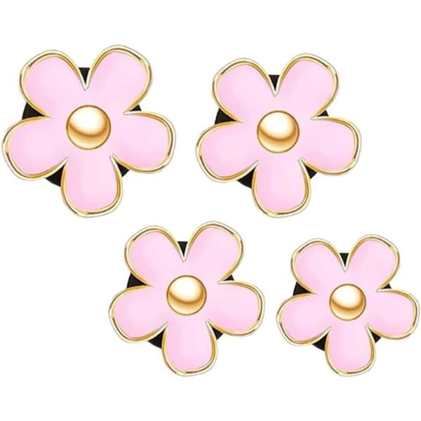 Daisy Biludluftningsclips, 4 Stykker, Bilinteriør Luftudluftningsdekoration, Luftfriskerclips