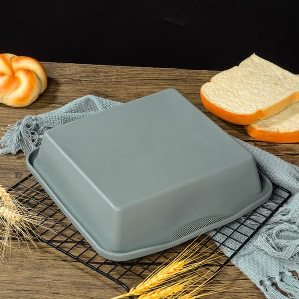 Silikone kageform til bagning, non-stick ringformet kageform, BPA-fri spiralformet kageform