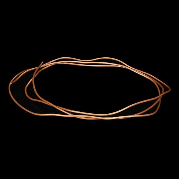 Flexibel kopparslang – 2 m×3 mm – Extrem flexibilitet – kylning, VVS, el