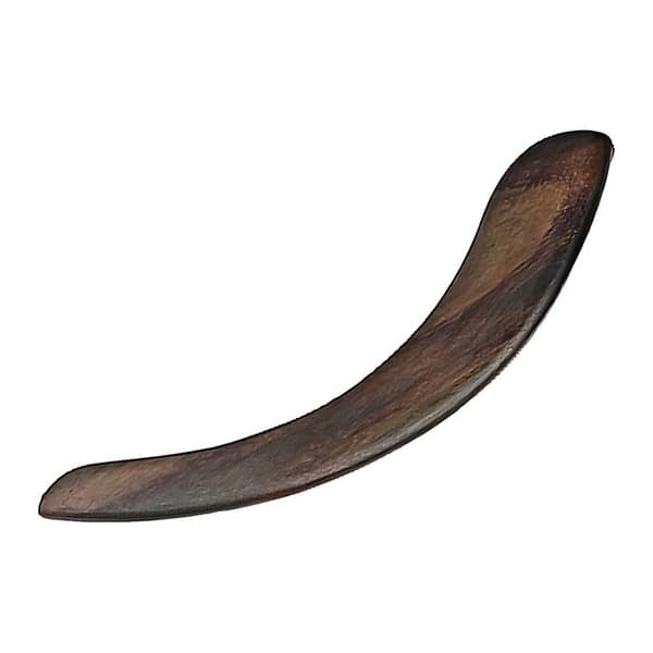 Akustisk gitarrarmstöd – Ergonomiskt rosenträ – Komfort och svettskydd – För 4-strängade gitarrer