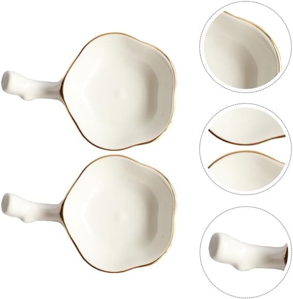 Blommeblomst spisepindeholder - Elegant keramisk spisepindeholder 4,13 X 2,75 X 0,7 tommer til stilfuld middag og gave