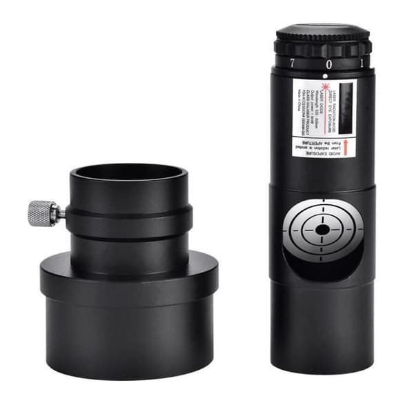 1,25\" Laser Kollimator 2\" Adapter 7 Lysstyrker for Newton-teleskoper