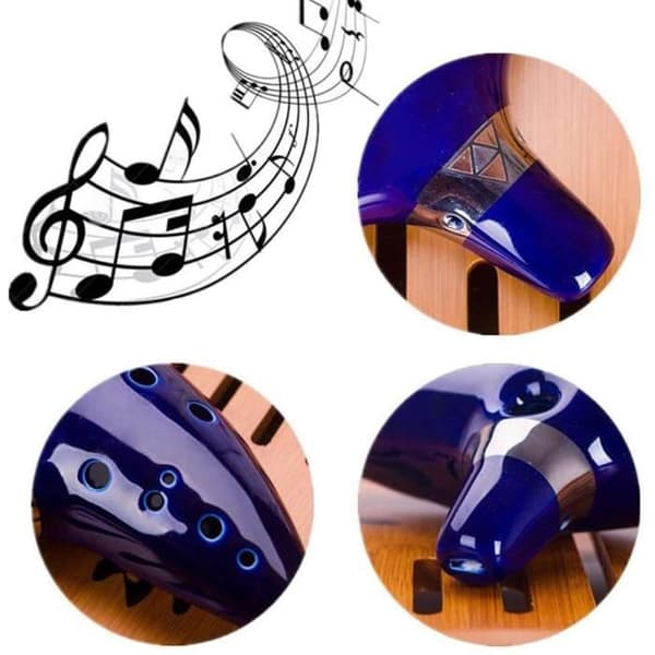 12-hullers Ocarina Spil af Gaveinstrument til Fans