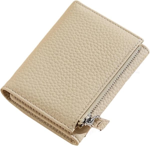 Herrepunge med dobbeltfunktioner, integreret multifunktionel kortholderpose, alsidig pendlerpung (beige)