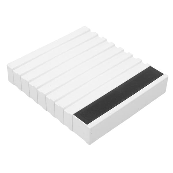 Mini espressokaffevåg – 0,1 g precision – bärbar – vit