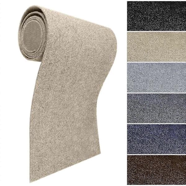 Møbelsikker kradsemåtte til katte, justerbar størrelse og klæbrig base, sort black S\/30*60cm