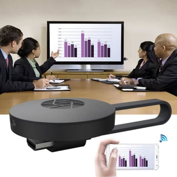 Mirascreen G20 Trådløs HDMI Multimediemottaker 1080P - Svart