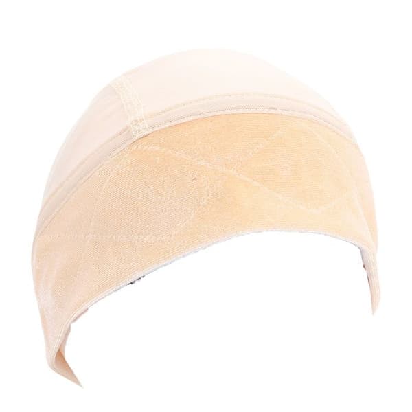 Brett halkfritt pannband – Andningsbart 2-i-1 sammetsgrepp – Vardagskomfort – Beige