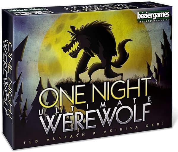 Bezier lautapeli One Night Ultimate Werewolf Black