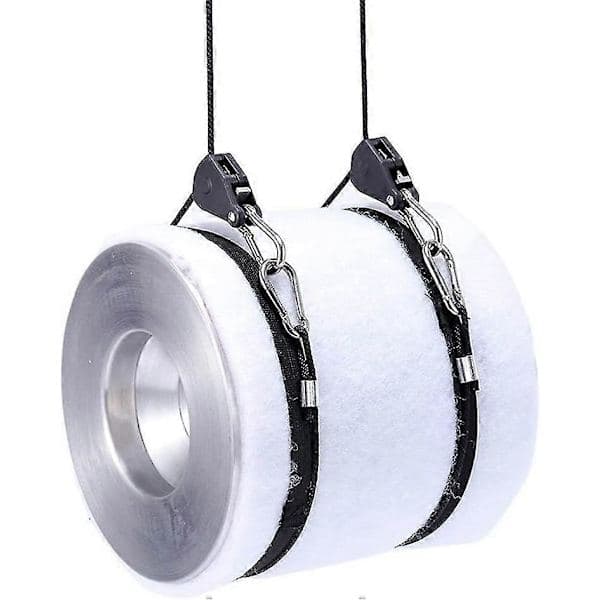 4-pack kraftiga replås med krokar, justerbara replås för växtbelysning, 150 lb hängande replås