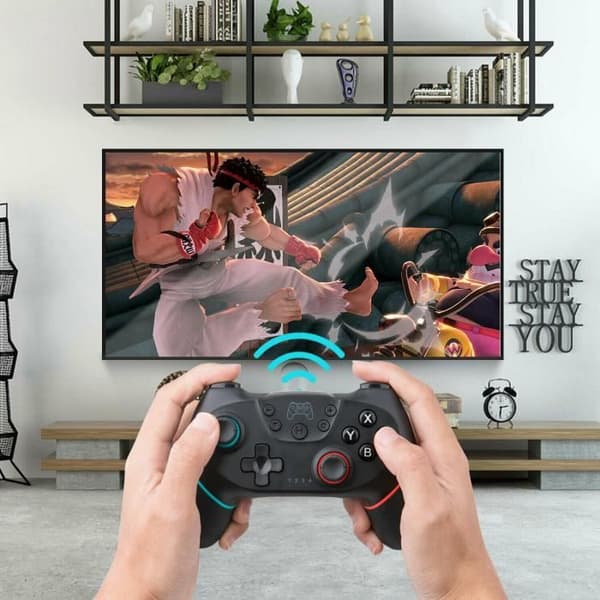 2 stk. trådløs gaming-controller PR Gamepad Nintendo Switch Gamepad Joypad fjernbetjening