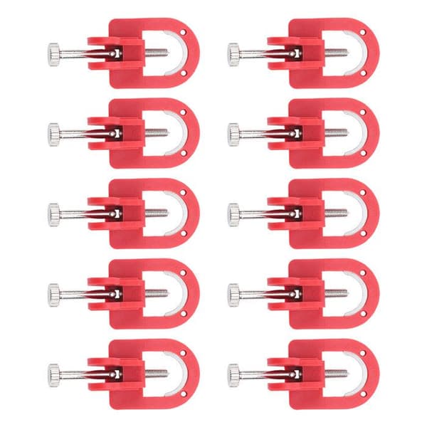 10 stk. afbryderlås – SKS10 nylon PA66 – Elektrisk isolering – til industriel vedligeholdelse