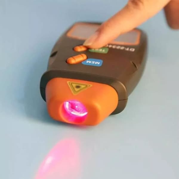 DT-2234C+ Digital Laser Turteller - Høy Presisjon - Grenselagring - Stor LCD-skjerm