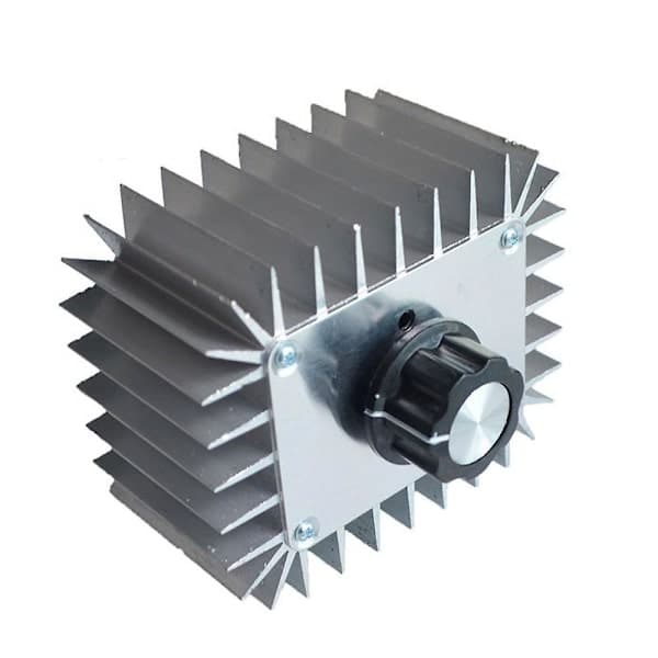 AC 220V 5000W SCR Spenningsregulator Motor Hastighetskontroller Lysdimmer Dimmer Termostat 5000W M