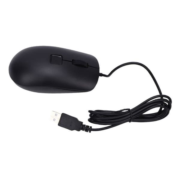 USB-sormenjälkihiiri – Windows Hello 360° – Nopea PC-yhteys – Kompakti musta