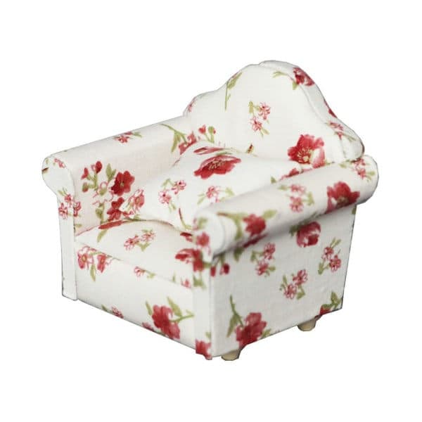 Landlig lænestol Mini Sofa Dukkehus Miniature Sofa og Sæt Træ Simulationsmøbler Pigernes Yndlingsgave null - 9 \"