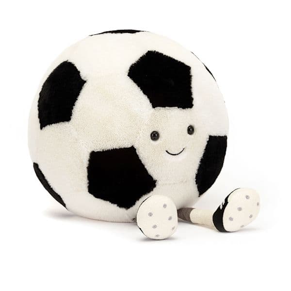 Jellycat 25 cm Amuseables Sport Fodbold blødt legetøj