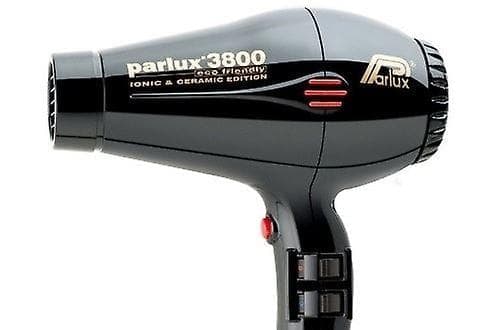 Parlux 3800 Hårtørrer Ionic og Keramisk 2100 W Sort