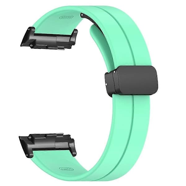 Erstatningsrem til Huawei Watch D Blød silikonerem med magnetisk foldespænde Style B