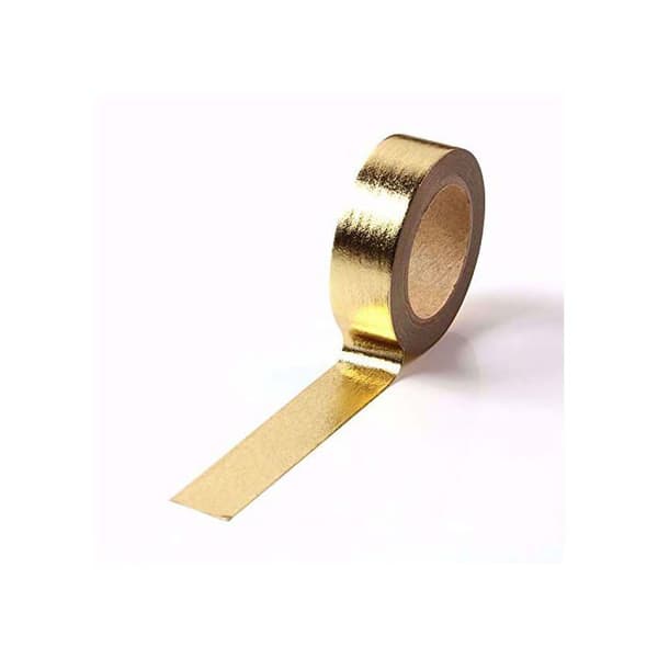 Solid aluminium dekorativ Washi tape, 15 mm x 10 meter