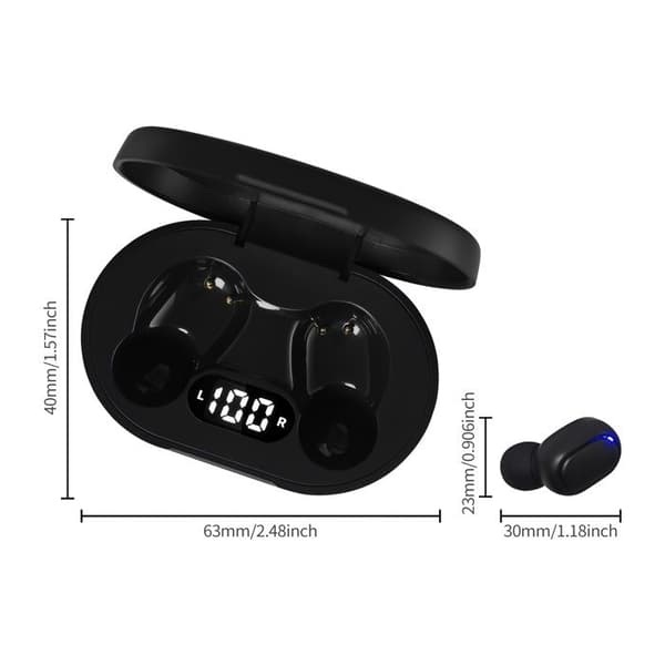 Avancerade Hi-Fi Stereo In-Ear Hörlurar — Med smarta touchkontroller och brusreducering
