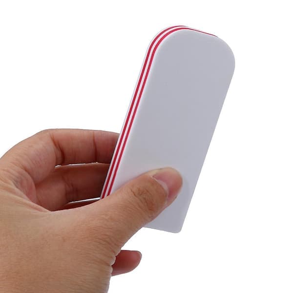5 stk. dobbeltsidede neglefile bufferblok manicureværktøjer polering slibning buffing