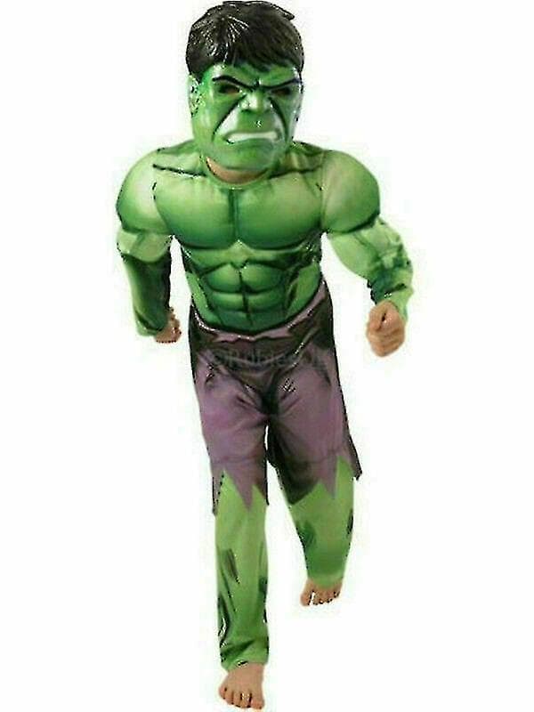 Deluxe Hulk 3-8 gutter kostyme 7-8years