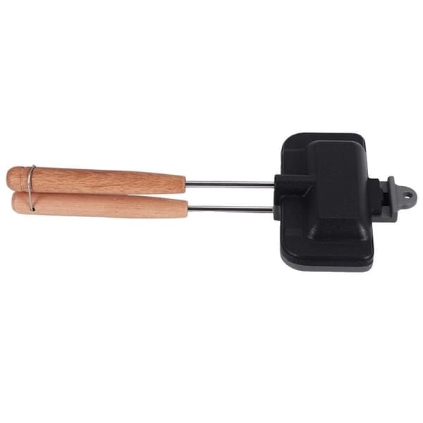 Pølsetoaster, Dobbeltsidig Sandwichmaker, Ostform, Campingstekepanne