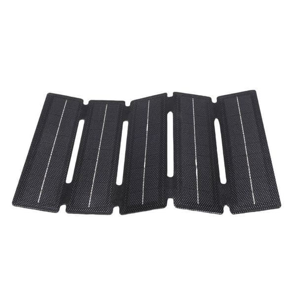 25W Foldbart Solpanel – Ultratyndt 5-lags ETFE – 23.3×33 cm – til camping og vandreture