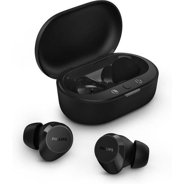 True Wireless Bluetooth In-Ear-hörlurar - Dynamisk bas, tydliga samtal och laddningsfodral i fickformat