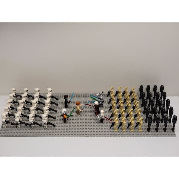 Star Wars Battle Sæt Fase 1 Clone Troopers Droider Custom Sæt 66 dele