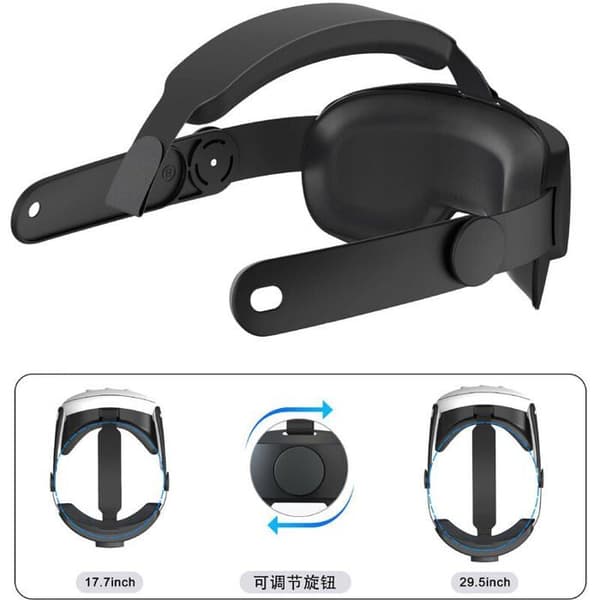 VR Smart Glasses Beskyttelsesbriller Tilbehør kompatibel med Oculus/Meta Quest 3 - Sort - RAPANDA