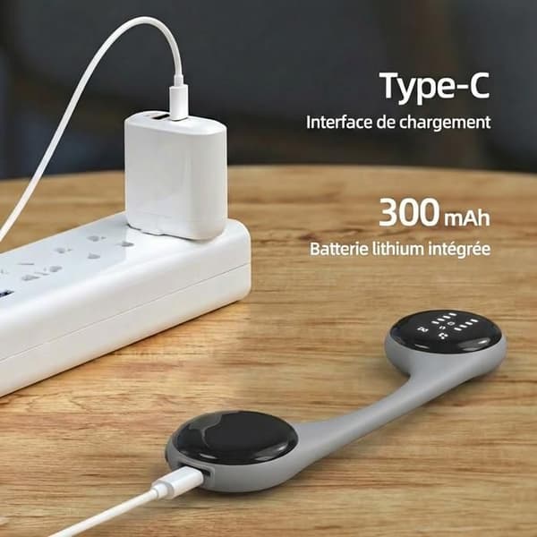 Bluetooth 5.4 Sovehovedtelefoner, Integreret i en Pude, med Hvid Støj, Stereolyd og Bas, og Sleep Timer - Grå