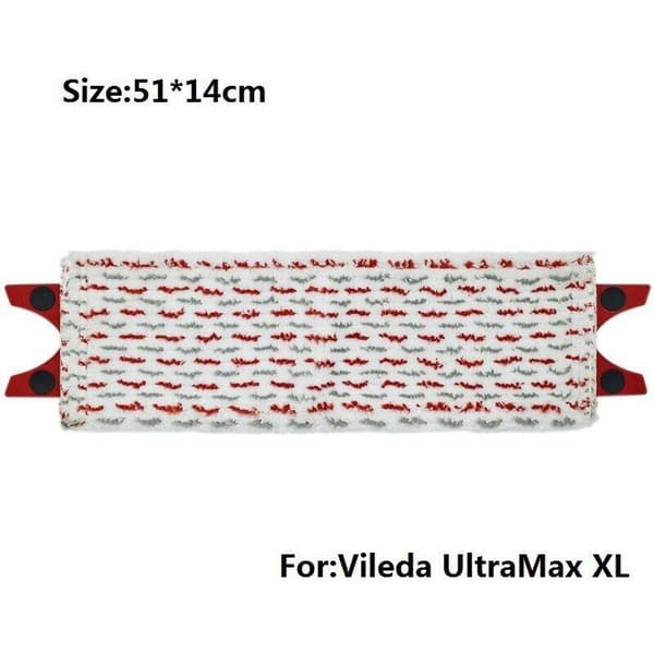 1 erstatningsmikrofiber flatmoppklut kompatibel med Vileda UltraMax XL våt- og tørr flatmopphode