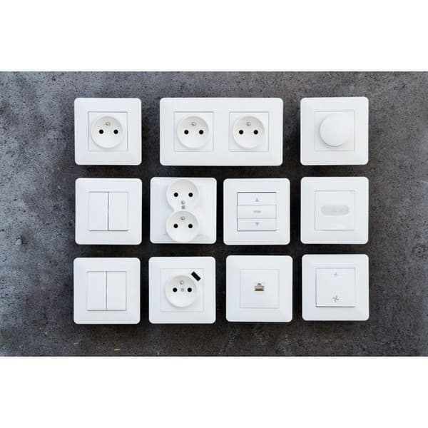 LED-kompatibel automatisk bryter - Hvit - Artezo - Zenitech