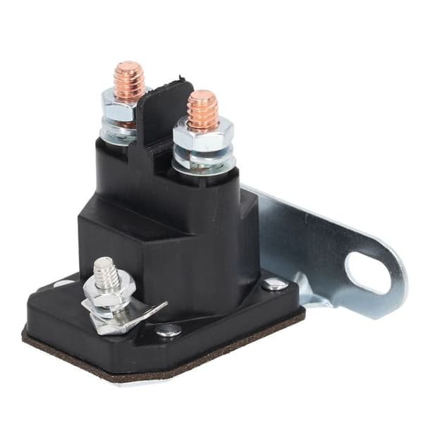 Startsolenoid – 030817 – 12V DC – til Hustler plæneklipper – sort