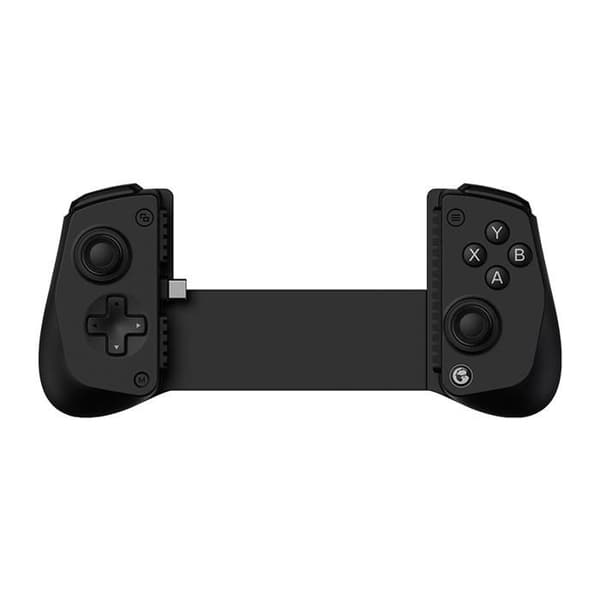 Mobil Spilcontroller til Android og iPhone 15/16 (USB-C), Hall Effect Joystick, Letvægts Ergonomisk Greb (Sort)