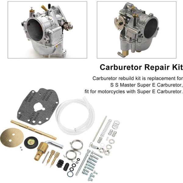 Karburator reparationssæt – 11-2923 til S&S Super E – 45 dele motorcykelreparation