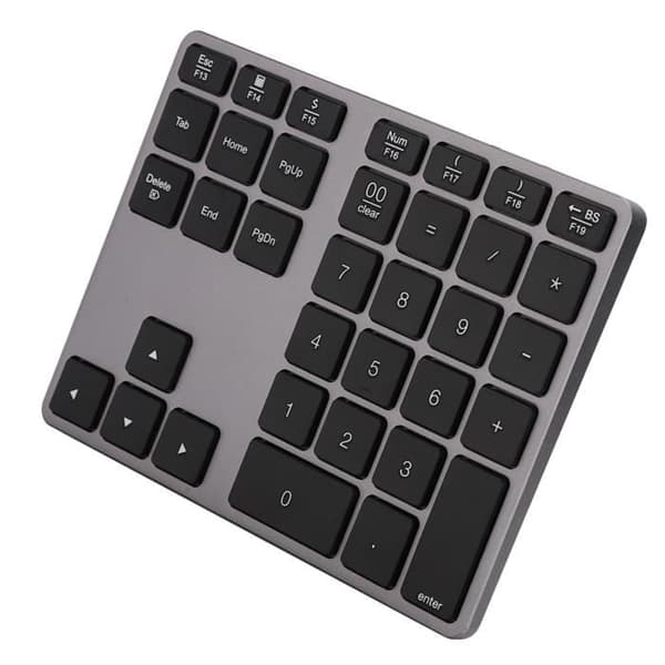 Numeronäppäimistö - BT308 - 35 näppäintä - Erittäin ohut - Langaton Bluetooth 5.0
